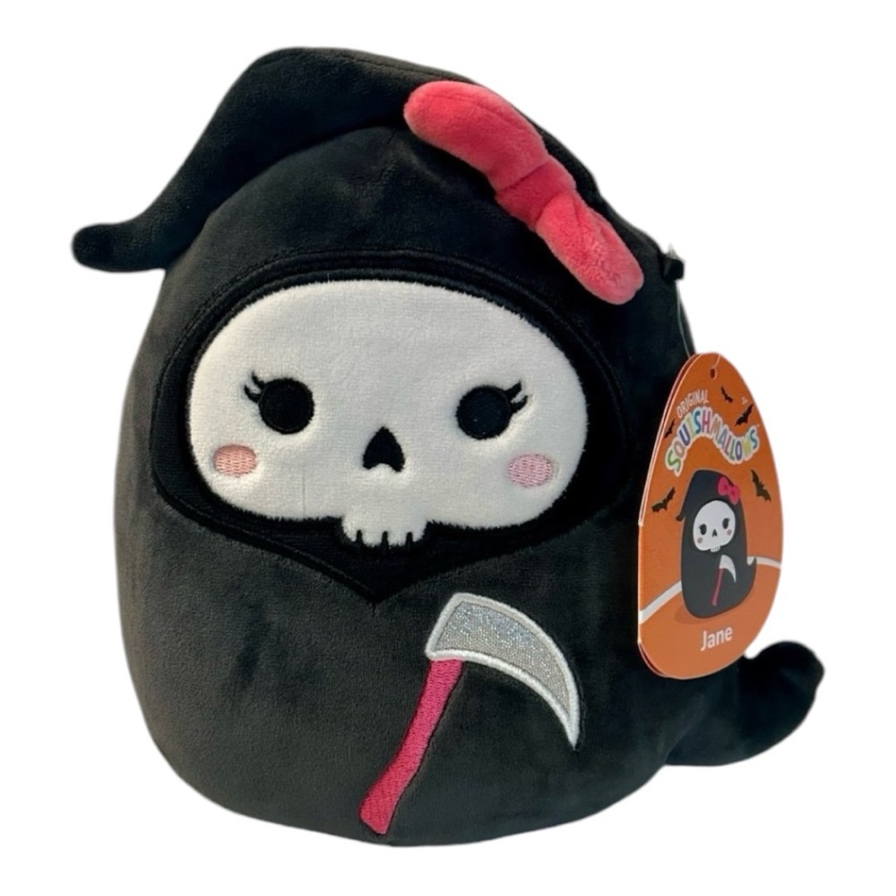 Jane the Reaper Halloween Squishmallows™ 7.5in - Girly Squad Decor